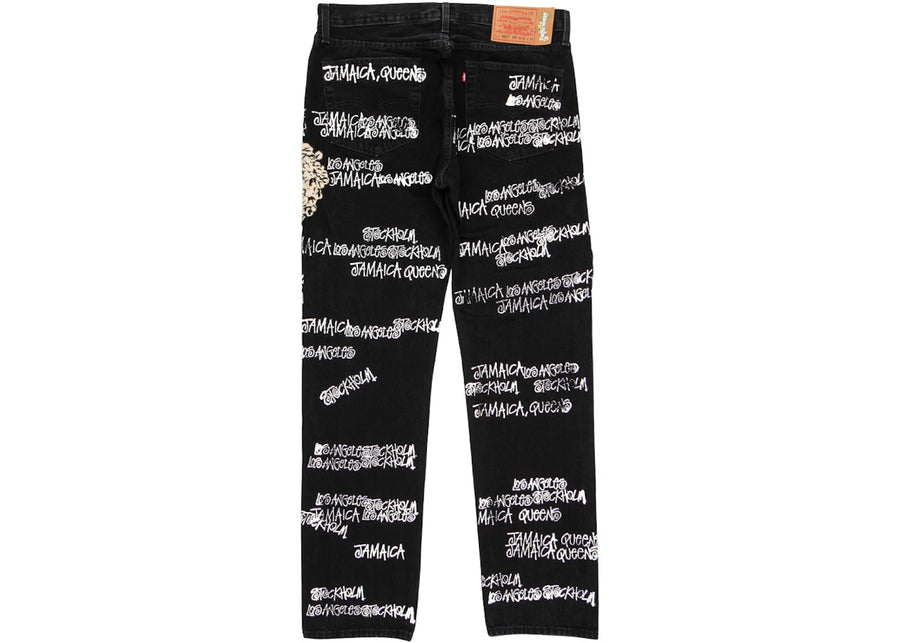 Stussy x Denim Tears x Our Legacy TTL 501 Jean Black
