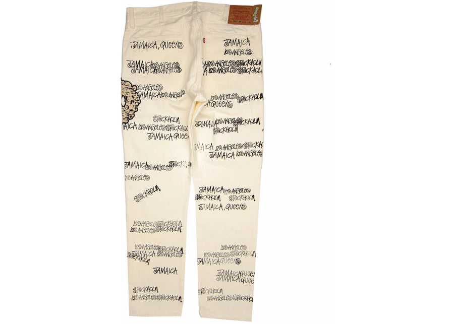 Stussy x Denim Tears x Our Legacy TTL 501 Jean White