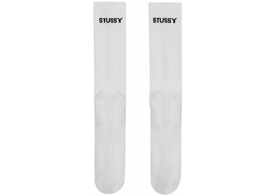Stussy x Nike Dri-FIT Crew Socks (3 Pack) White