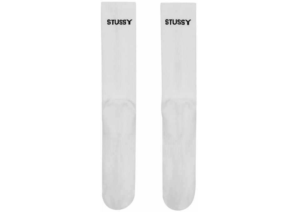 Stussy x Nike Dri-FIT Crew Socks (3 Pack) White