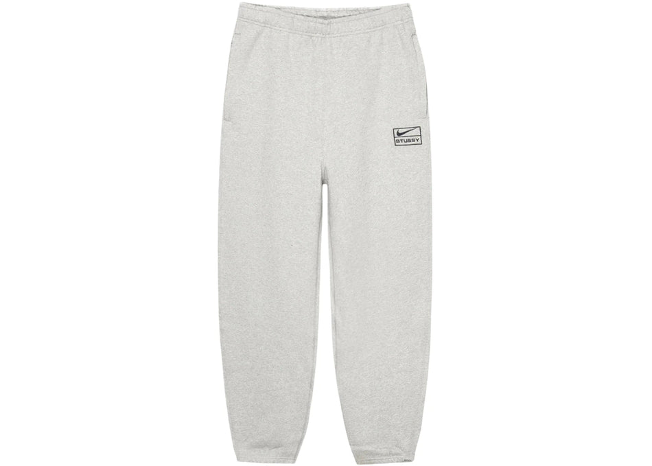 Stussy x Nike Fleece Pant (FW25) Grey Heather