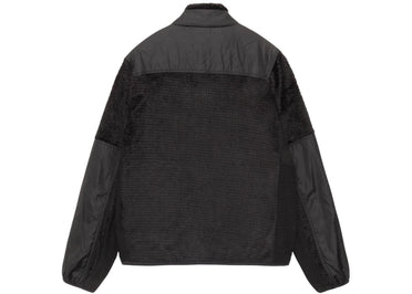Polaire zippée intégrale Stussy x Nike noire