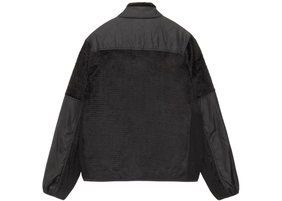 Polaire zippée intégrale Stussy x Nike noire