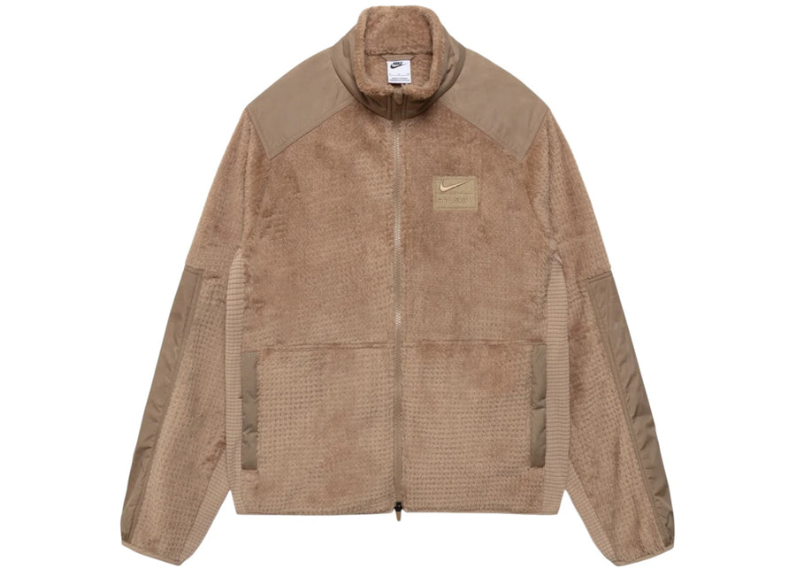 Stussy x Nike polaire zippée intégrale couleur pignon de pin