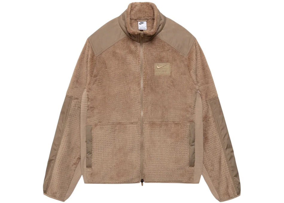 Stussy x Nike Full Zip Fleece Pine Nut