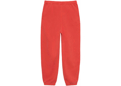 Stussy x Nike Pigment Dyed Fleece Sweatpants Habanero Red