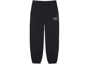Nike x Stussy Stone Washed Fleece Sweatpants (FW23) Black