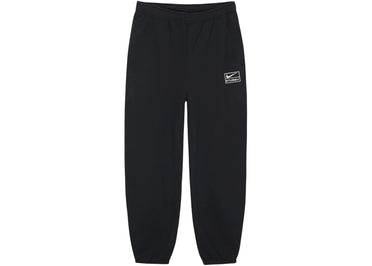 Pantalon en molleton délavé Stussy x Nike (FW25) Noir