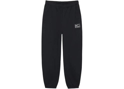 Stussy x Nike Stone Washed Fleece Pant (FW25) Black