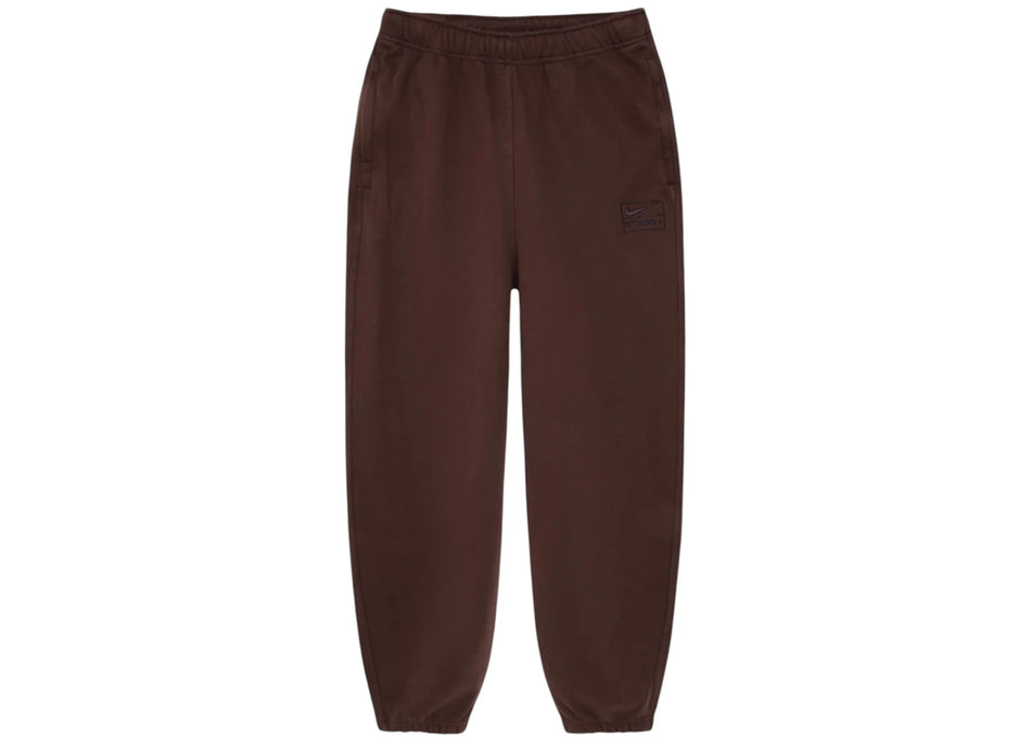 Stussy x Nike Stone Washed Fleece Pant (FW25) Dark Cinder