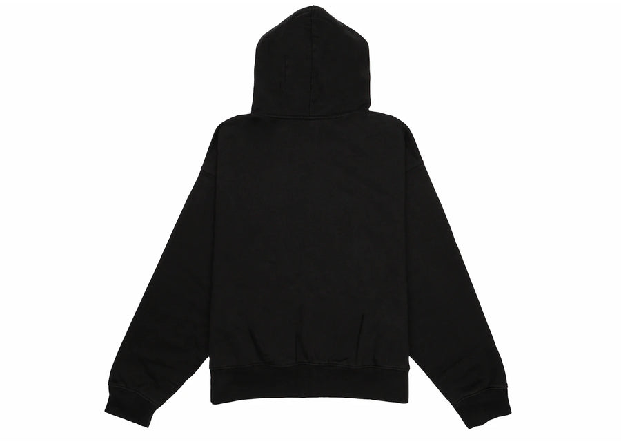 Sweat à capuche zippé Stussy x Nike en polaire délavée noire