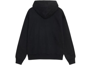 Sweat à capuche zippé Stussy x Nike en polaire délavée (Collection Automne/Hiver 2025) Noir