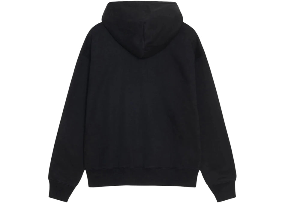 Stussy x Nike Stone Washed Fleece Zip Hoodie (FW25) Black