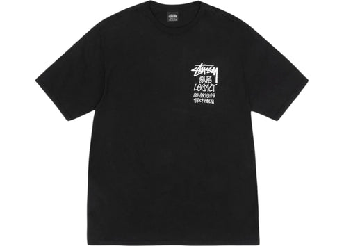 Stussy x Our Legacy Work Shop Surfman Pigment Dyed Tee Black