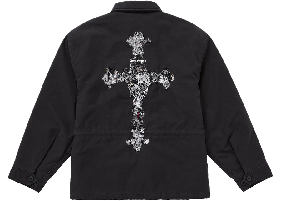 Veste Supreme AOI Cross M52 noire
