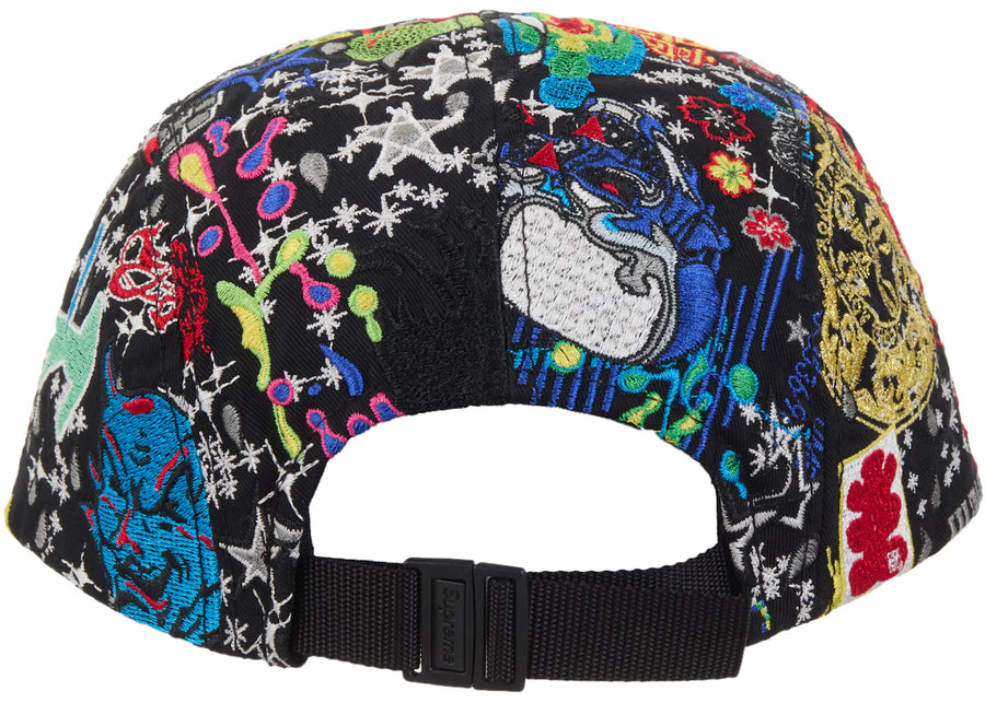 Casquette de camping brodée Supreme AOI noire