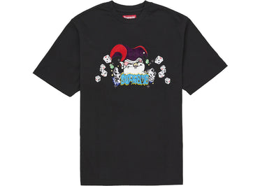 Haut Supreme AOI Jester à manches courtes noir