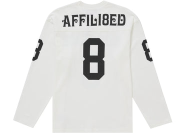 Supreme Affiliated L/S Football Top White