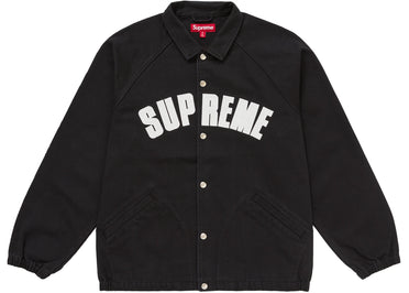 Supreme Arc Denim Coaches Jacket (SS25) Black