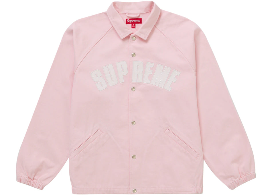 Supreme Arc Denim Coaches Jacket (SS25) Pink