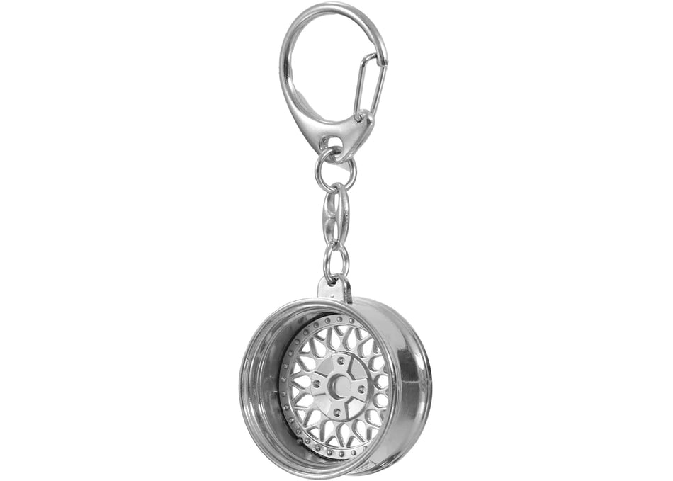Supreme BBS RS Rim Keychain Silver