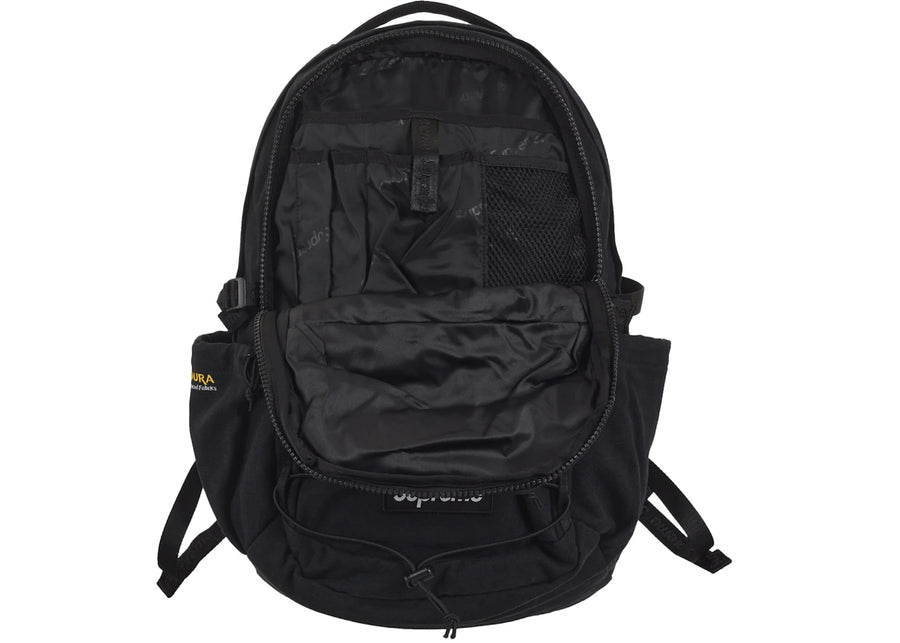 Supreme Logo Backpack (SS25) Black