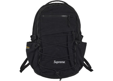 Supreme Logo Backpack (SS25) Black