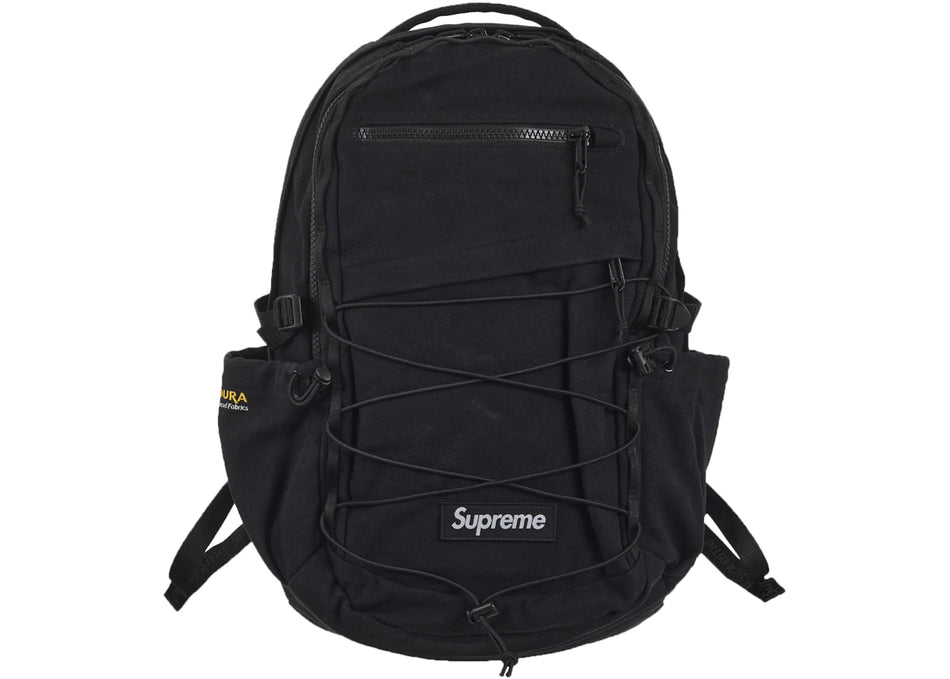 Supreme Logo Backpack (SS25) Black