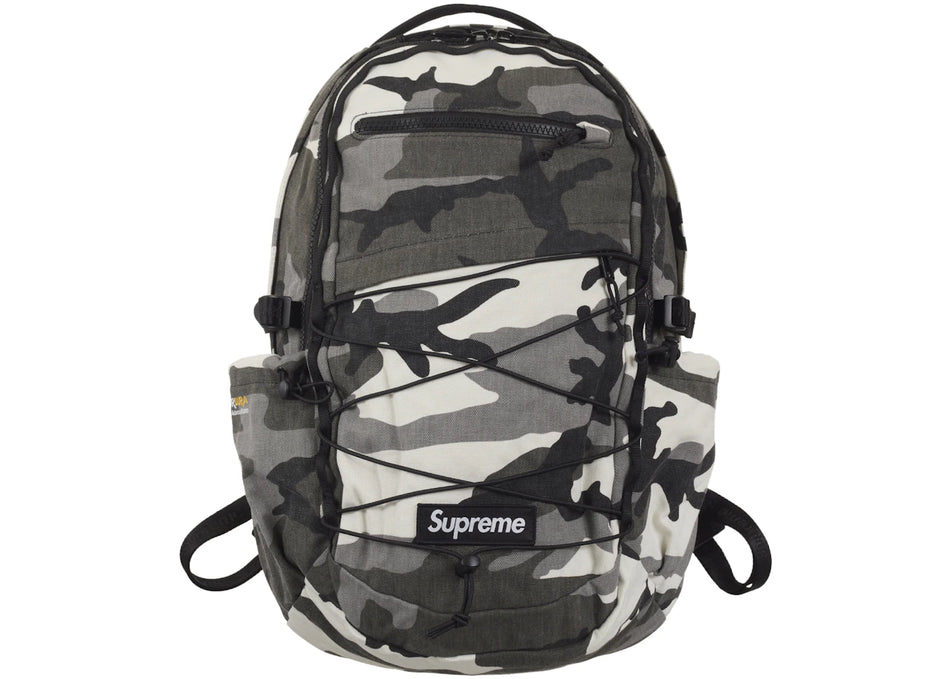 Supreme Logo Backpack (SS25) Snow Camo