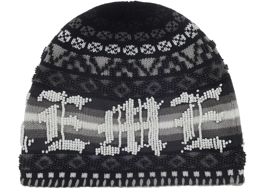 Supreme Beaded Beanie Black