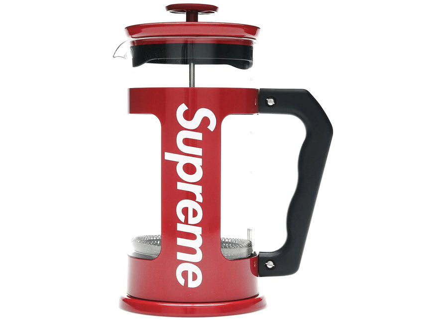 Presse à piston Supreme Bialetti 8 tasses rouge