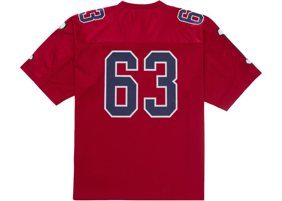 Supreme Bones Football Jersey Red