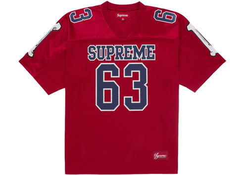 Supreme Bones Football Jersey Red