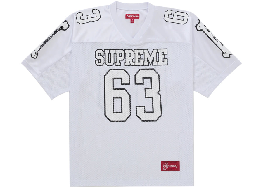 Maillot de football Supreme Bones blanc