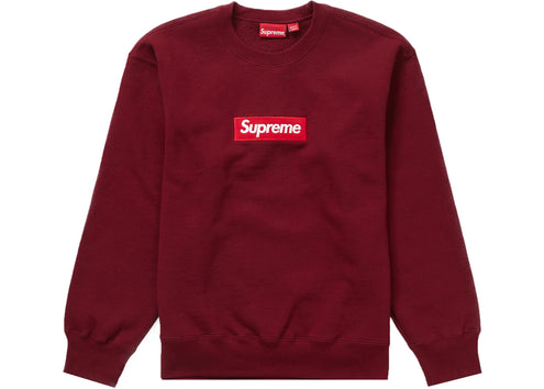 Supreme Box Logo Crewneck (FW22) Cardinal