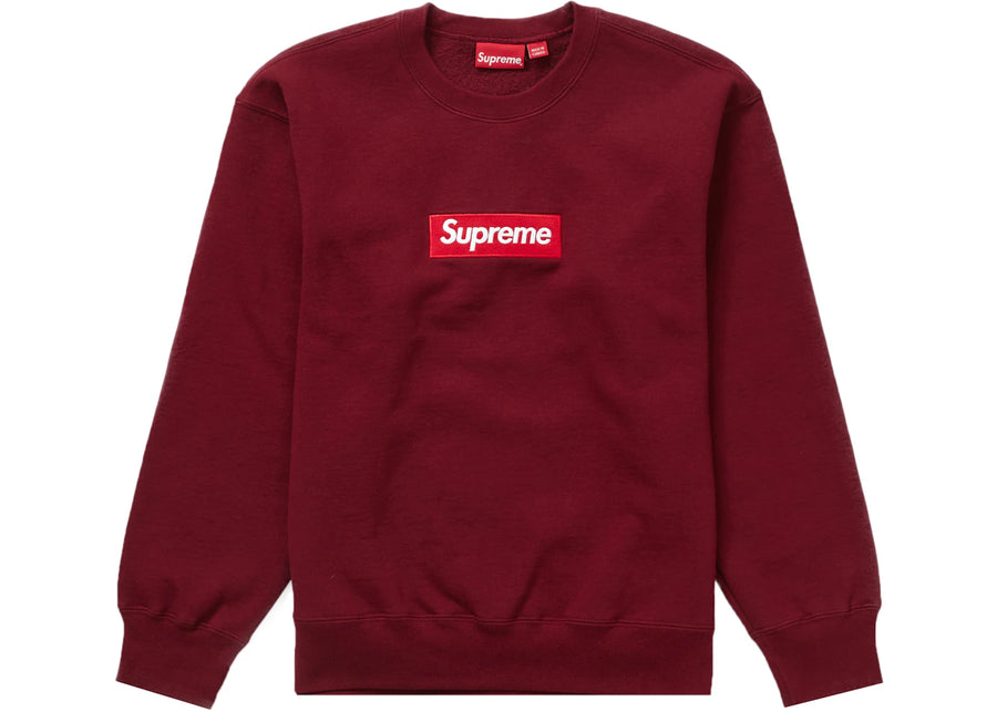 Sweat-shirt Supreme Box Logo (FW22) Cardinal