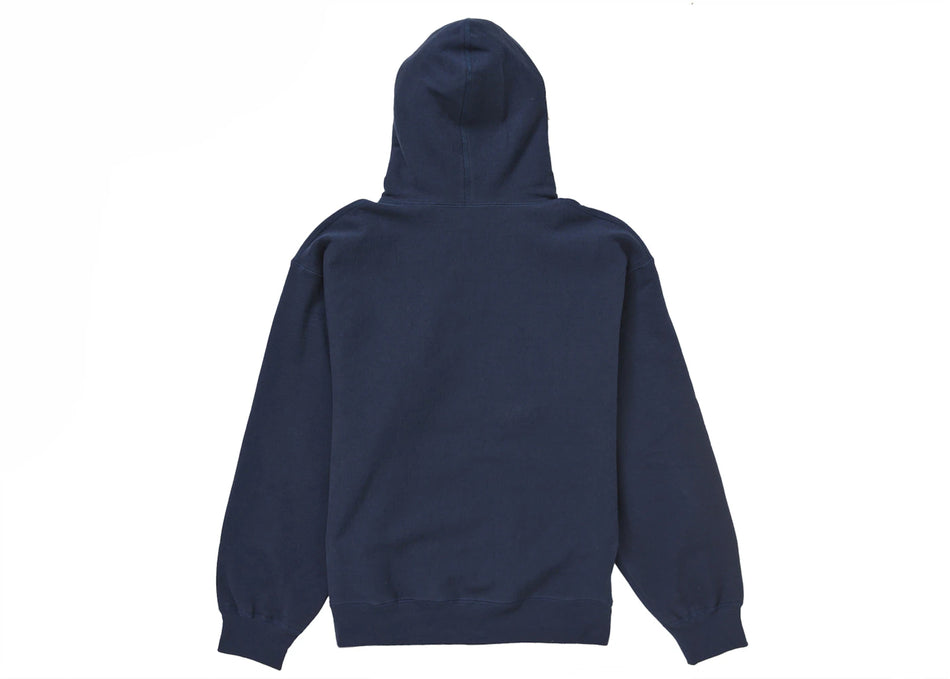 Supreme Box Logo Hooded Sweatshirt (FW24) Navy