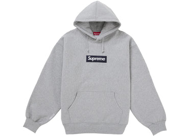 Supreme Box Logo Hooded Sweatshirt (FW25) Heather Grey