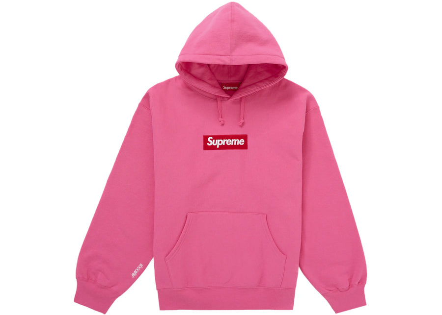 Sweat à capuche Supreme Box Logo (FW25) Magenta