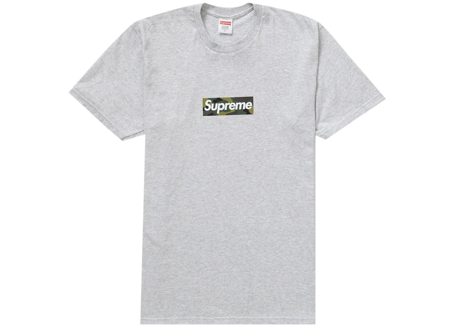 T-shirt Supreme Box Logo (FW23) Gris cendré