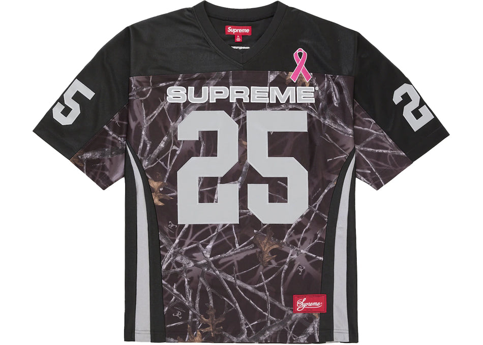 Supreme Breast Cancer Awareness Football Jersey Black