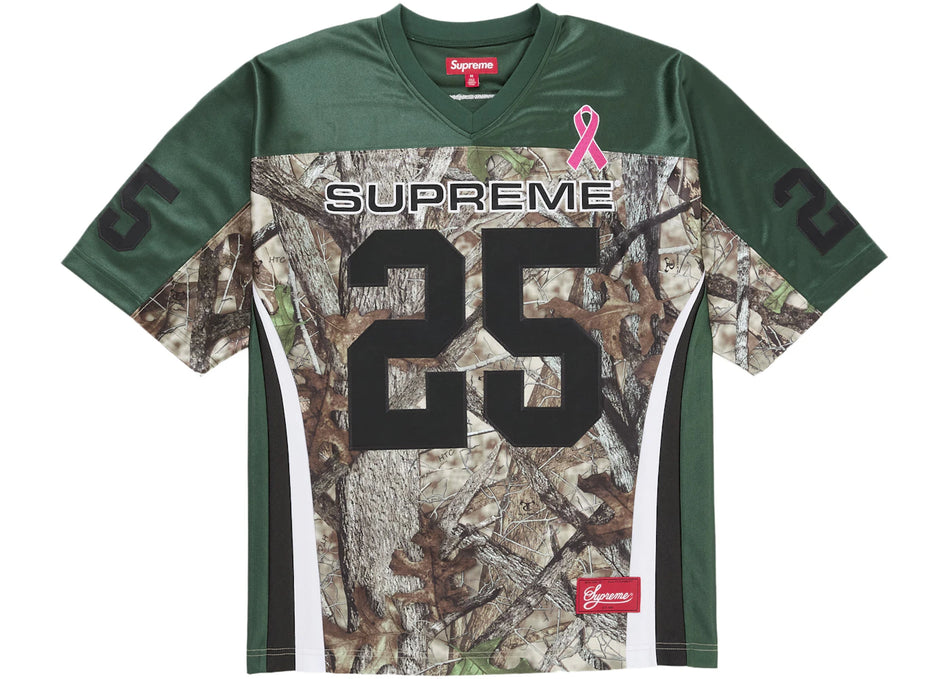 Supreme Breast Cancer Awareness Football Jersey Green