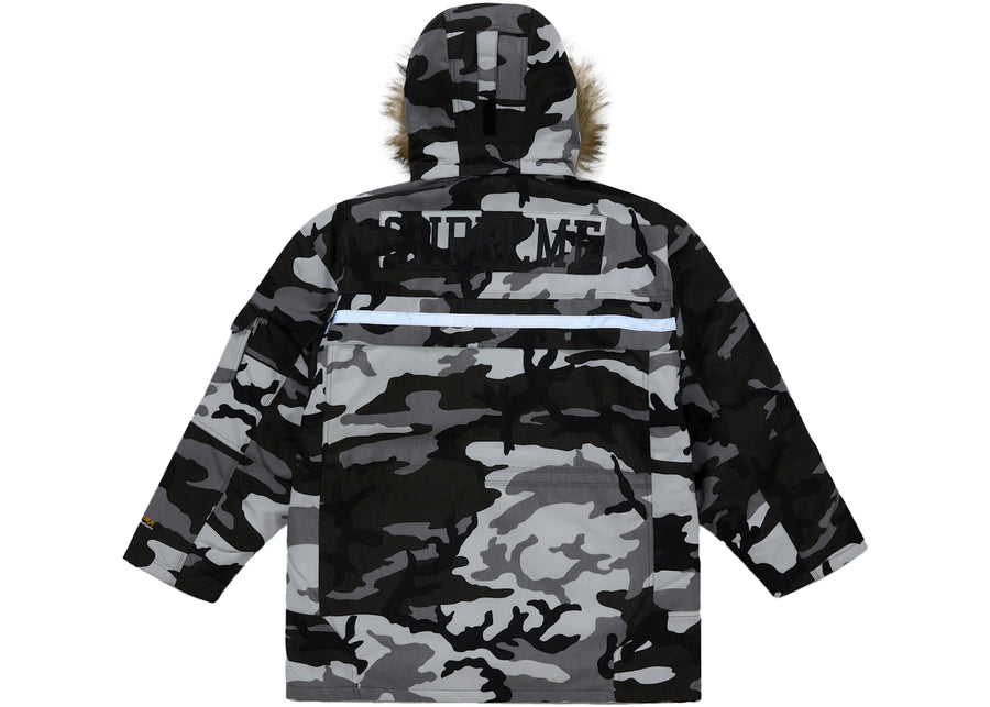 Manteau de plongée Supreme Cordura camouflage neige