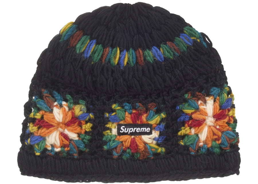 Bonnet Supreme Crochet (SS25) Noir