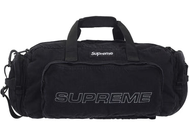 Supreme Denim Duffle Bag Black