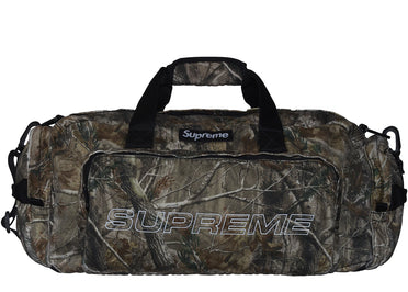 Supreme Denim Duffle Bag Realtree AP Camo