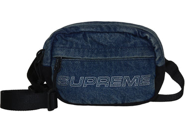 Supreme Denim Mini Shoulder Bag Washed Indigo