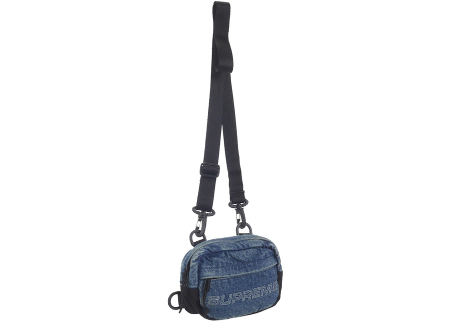 Supreme Denim Mini Shoulder Bag Washed Indigo