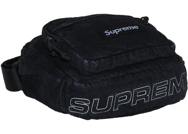 Supreme Denim Shoulder Bag Black