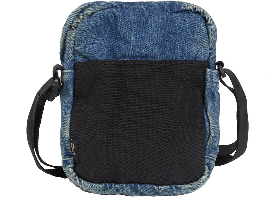 Supreme Denim Shoulder Bag Washed Indigo